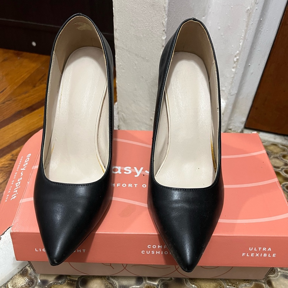 Black Pointed Toe Heels